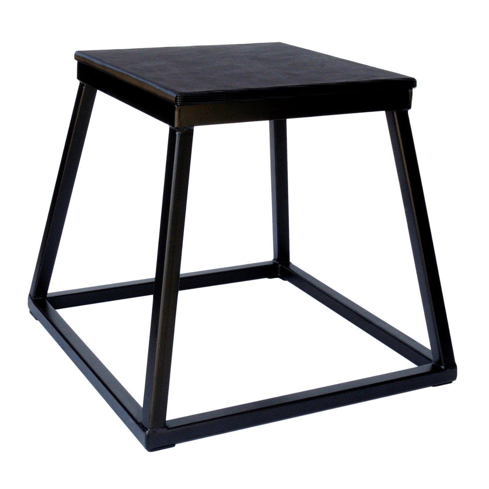 Steel Black Plyometric Platform Boxes - Ader Fitness - 18x22
