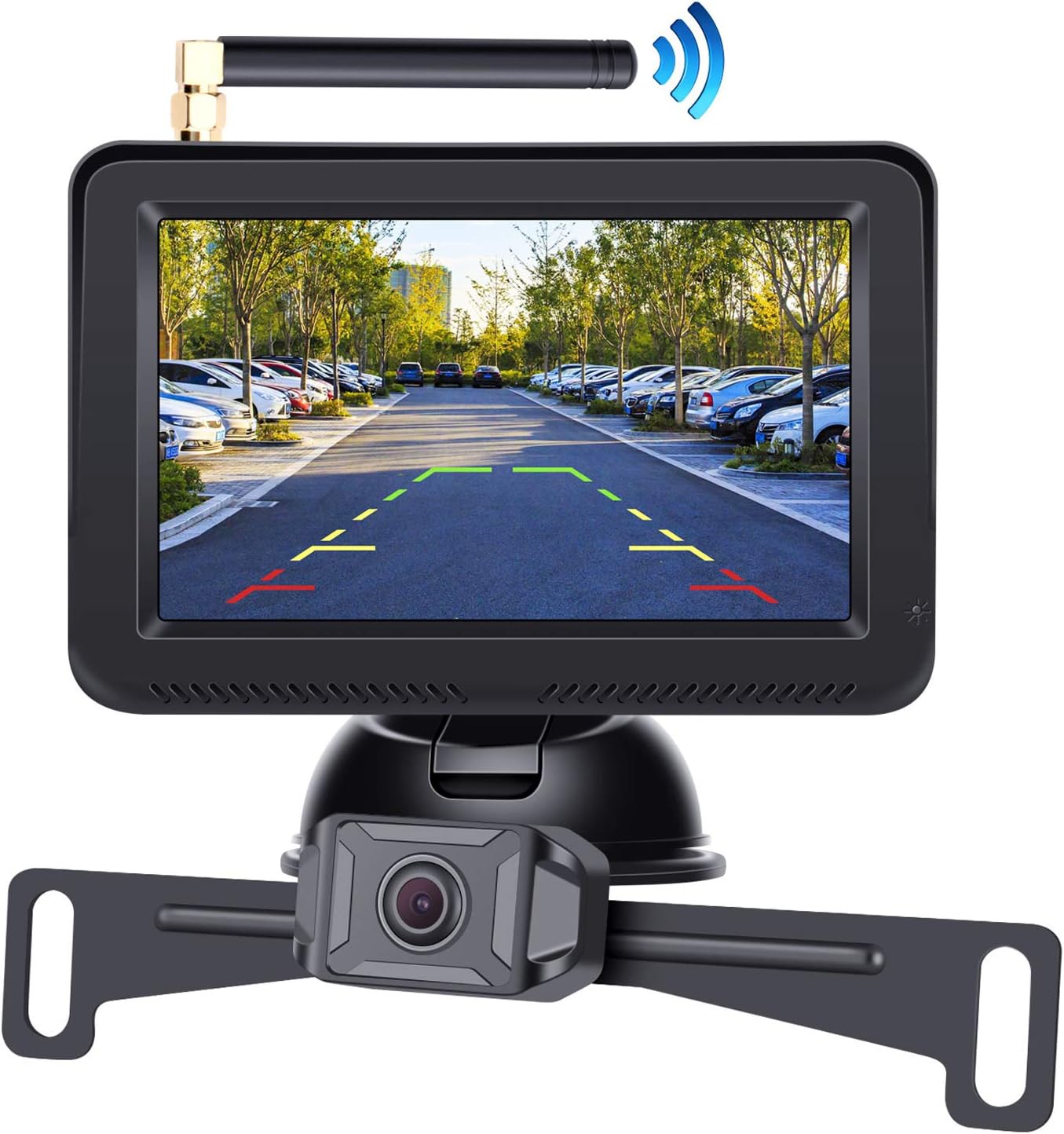 Regetek AHD 1080P Digital Wireless Backup Camera System 5