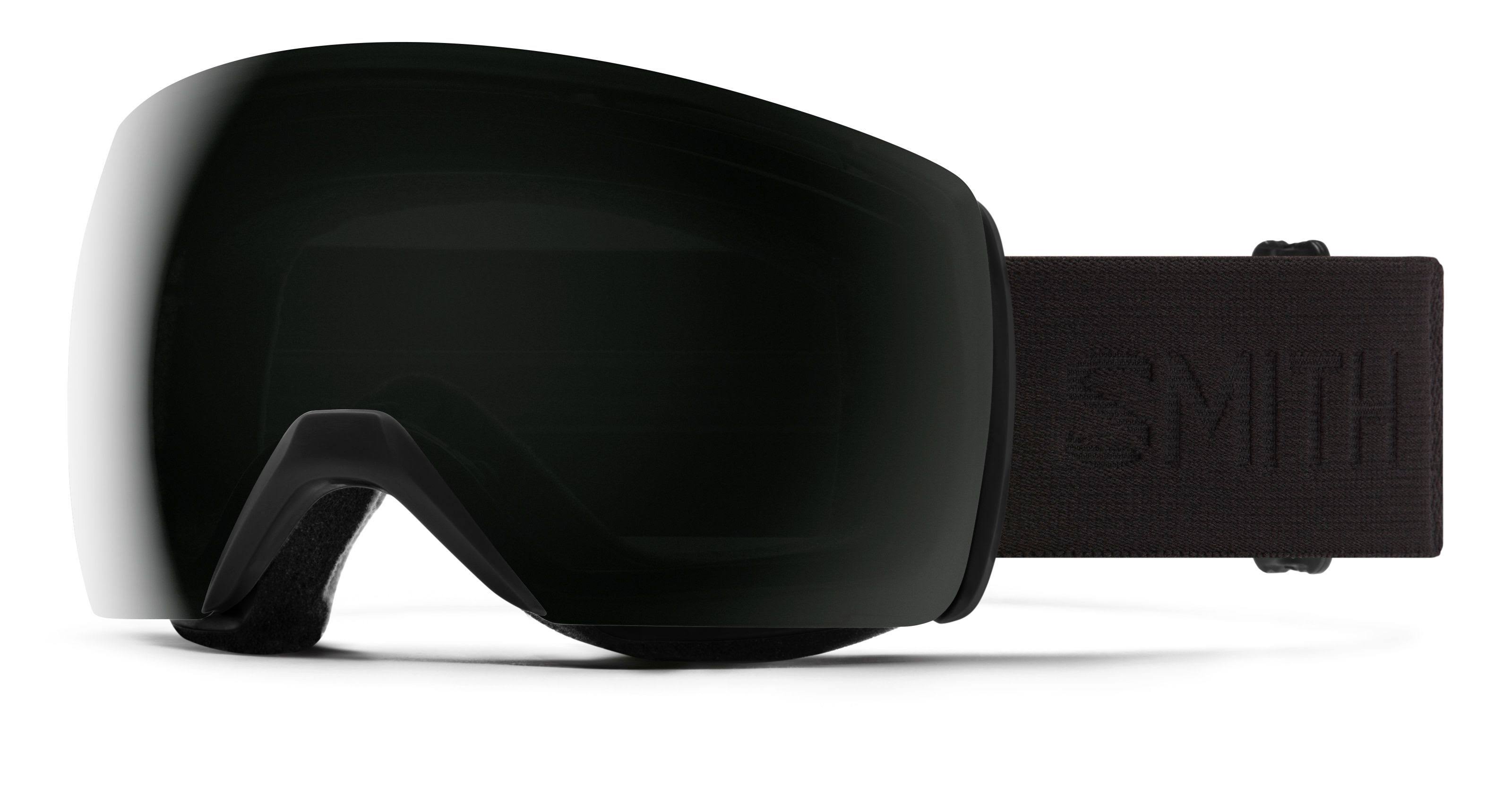 Smith Skyline XL Snow Goggles - Low Bridge Fit Black Sun Black