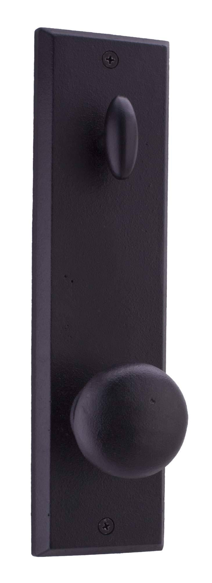 Weslock Bronze Greystone/rockford Interconnected, Wexford Knob Black 07904--F2SL20