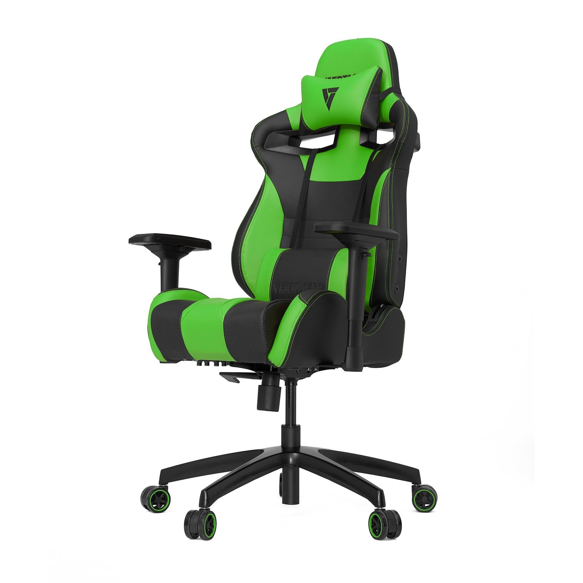 Vertagear Racing S-Line SL4000 Gaming Chair, Black/Green