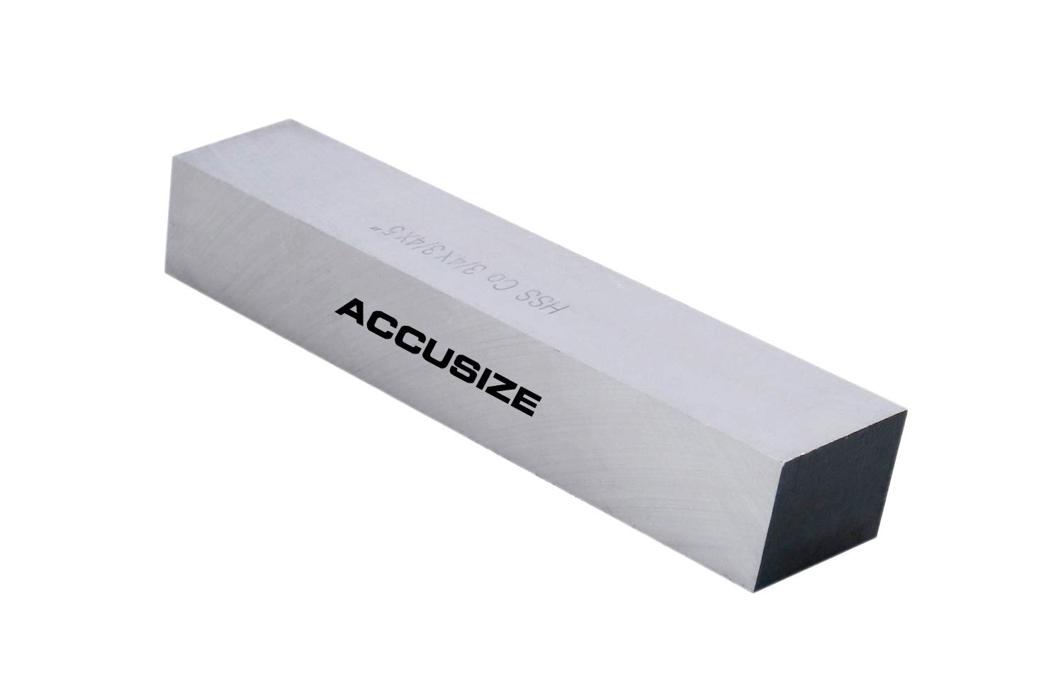 Accusize Industrial Tools 3/4'' x 3/4'' x 5'' (Width x Height x Oal) H.S.S. Plus 5% Cobalt Lathe Tool Bit, 5095-0052