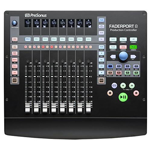 PreSonus FaderPort 8 Control Surface w/ 8 Motorized Faders u0026 Studio One Artist