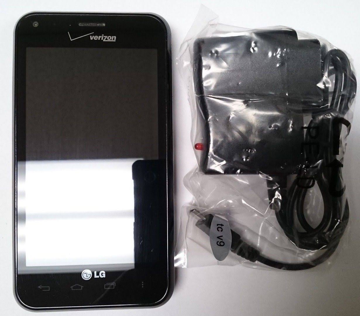 LG Enact VS890 8GB Black (Verizon PREPAID) in Box Clean ESN Page Plus