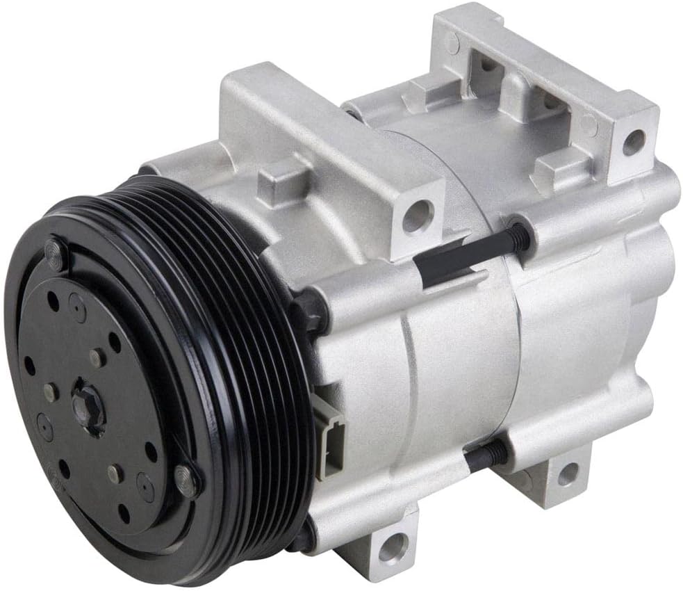 AC Compressor & A/C Clutch For Ford Ranger Explorer Taurus F150 F250 F350 E150 Bronco Aerostar Lincoln Mercury Mazda - BuyAutoParts 60-01322NA New