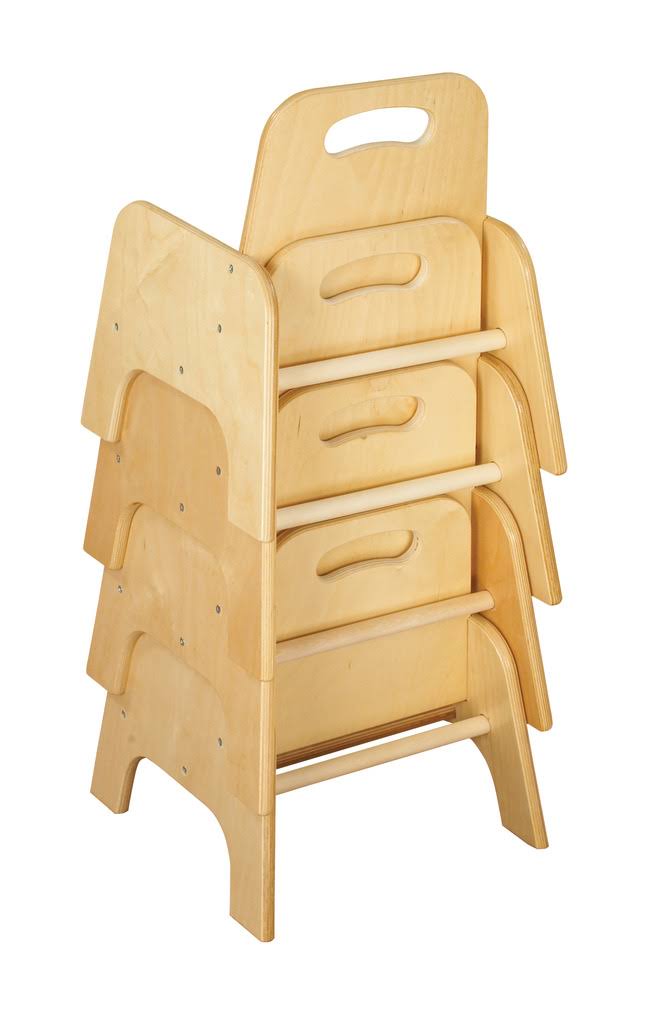 Childcraft Stacking Toddler Chair, 9 inch Seat Height