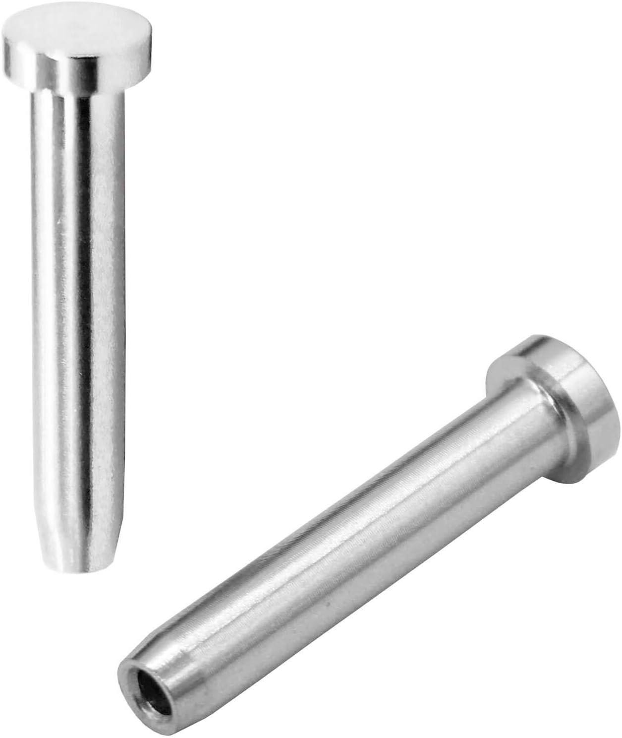 50 Pack Fayevorite Stainless Steel Hand-Crimp Stemball Swages for 1/8