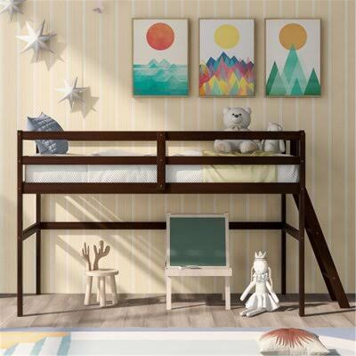 Staci Twin Loft Bed by Viv + Rae Viv + Rae Bed Frame Color: Espresso