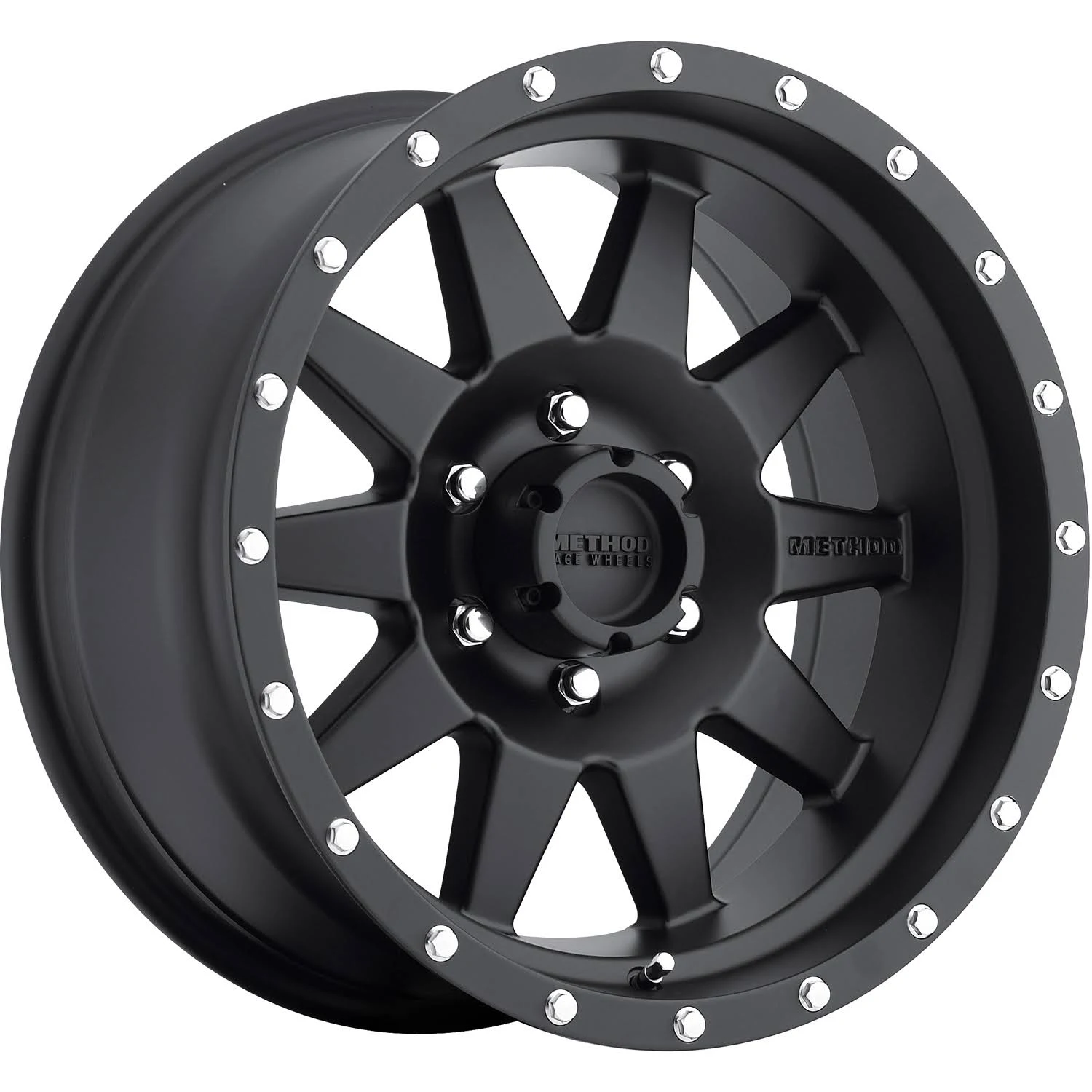 18x9 Method 301 The Standard Matte Black MR30189050512N