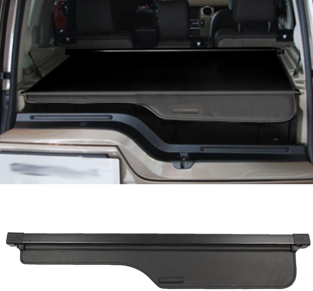 BOPARAUTO Cargo Cover for 2012 2013 Land Rover Range Rover Sport Accessories 2006-2011 Rear Trunk Retractable Security Shade Cover（Not for Range Rover Sport HSE）