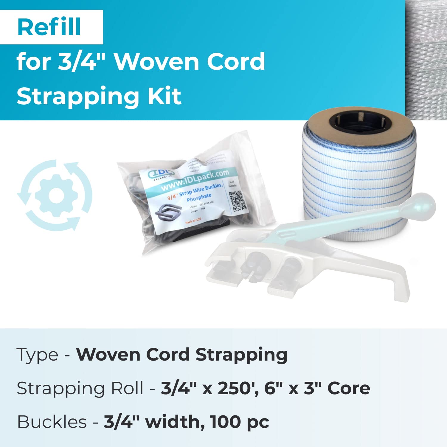 IDL Packaging Refill for Portable 3/4