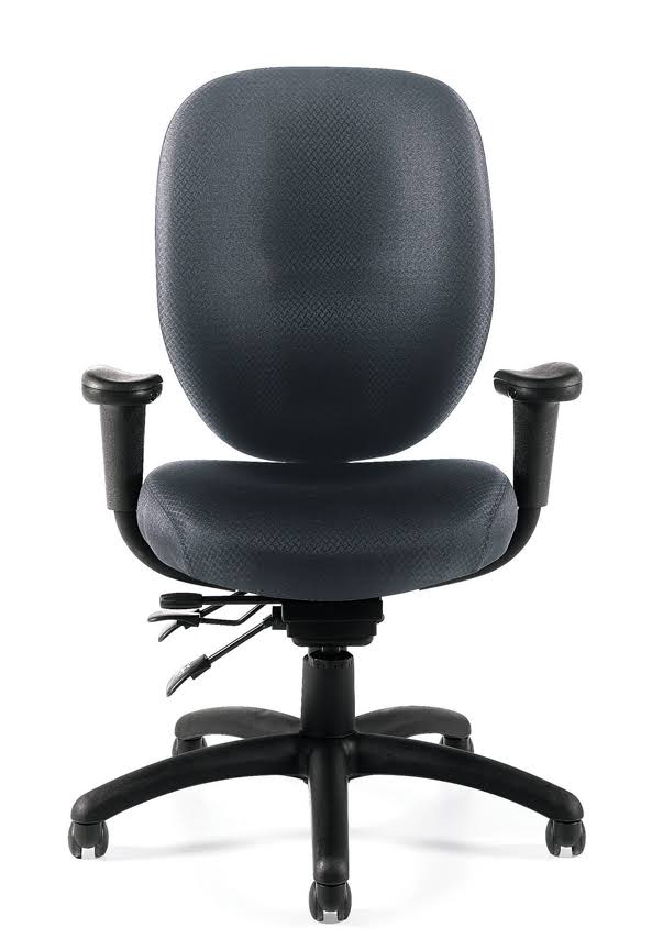 Offices to Go Multifunction Chair with Arms in Black
