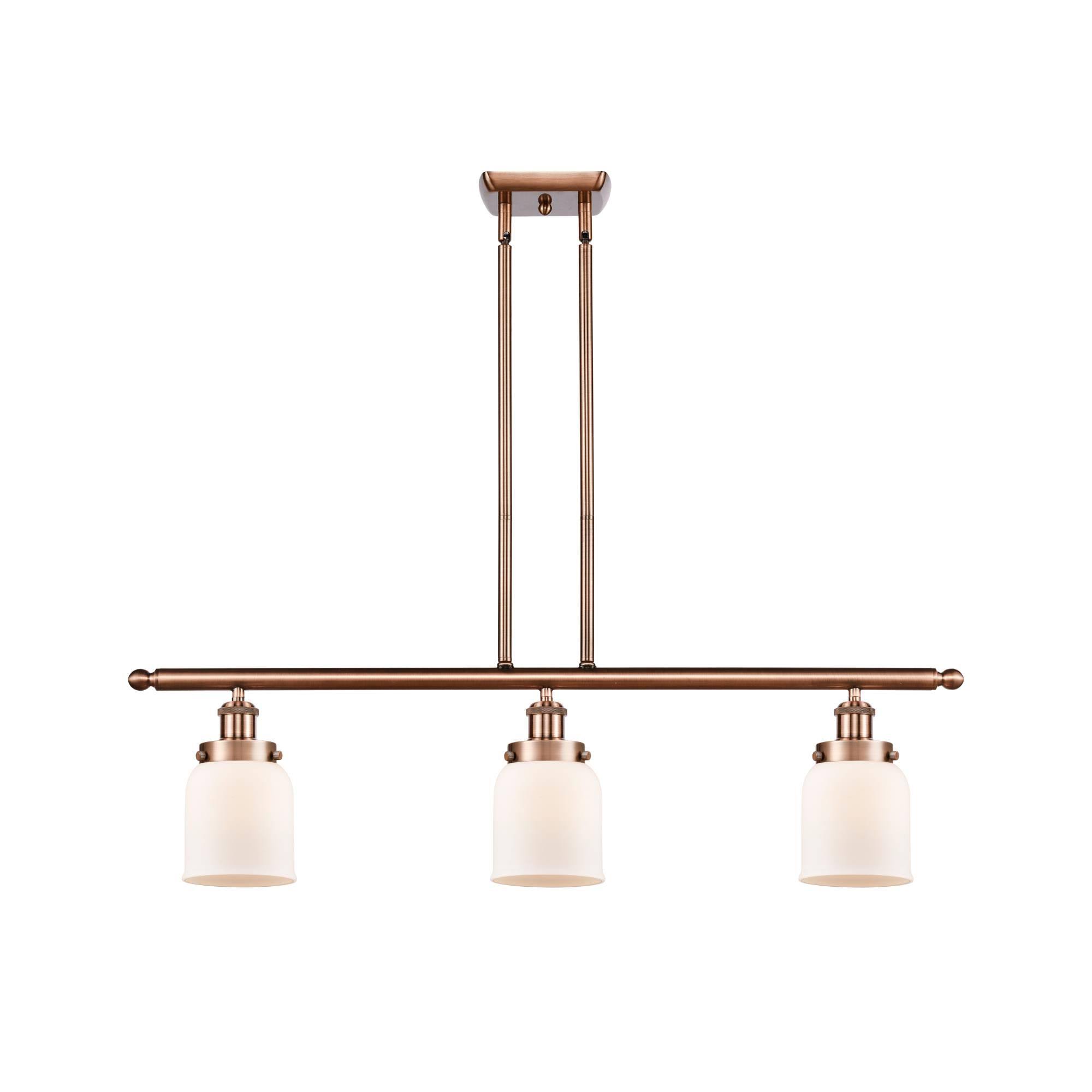 Innovations Lighting-Small Bell 3 Light Island Light-916-3I-AC-G51-LED