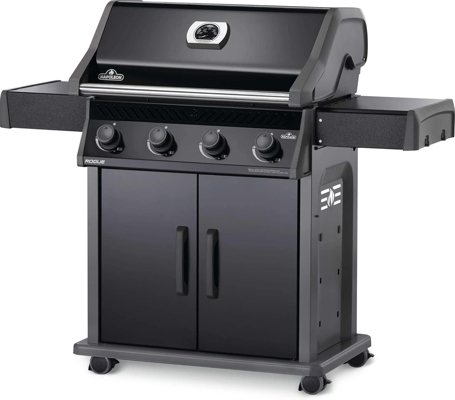 Napoleon R525PK-1 Rogue 525 Gas Grill, sq. in, Black