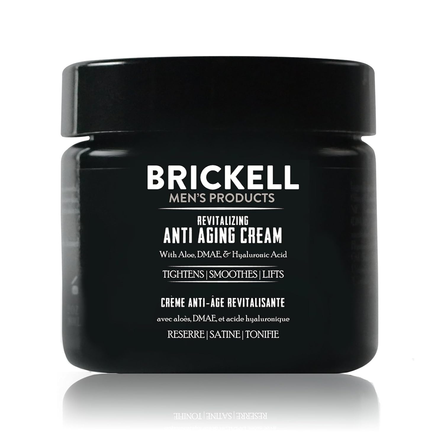 Brickell Men's Revitalizing Anti-Aging Cream For Men, Natural and Organic Anti Wrinkle Night Face Cream To Reduce Fine Lines and Wrinkles, 2 Ounce, Scented Pack of 2
