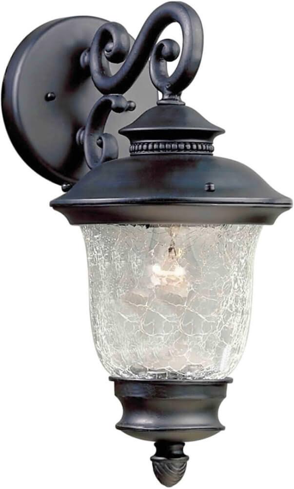 Forte Lighting 1726-01-04 Black Outdoor Wall Sconce