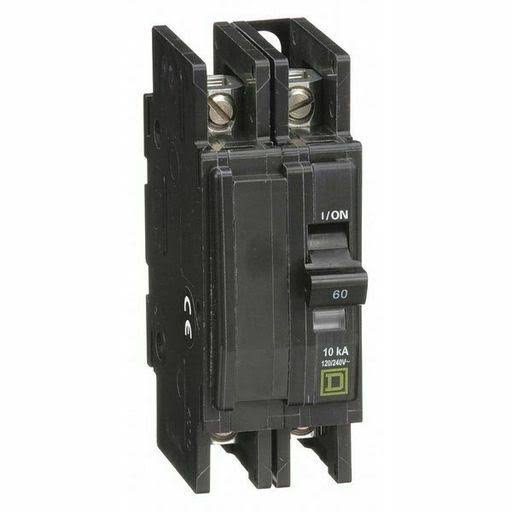 Square D QOU260 2p Standard Circuit Breaker 60A 120/240VAC