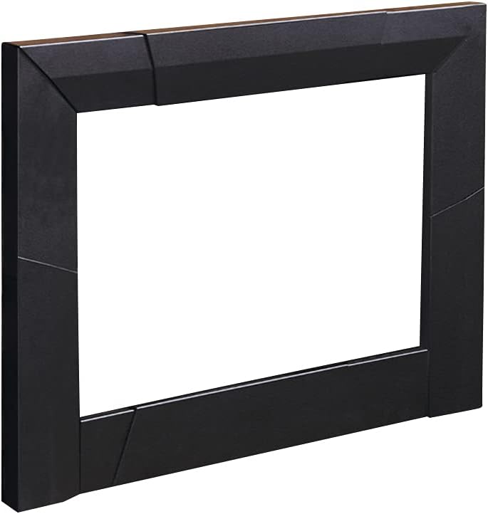 Dimplex Expandable Trim Kit for Standard Log Set Electric Fireplace Insert, Model: DFI23TRIMX, 120V, 1375W, 12.5 Amps, Black