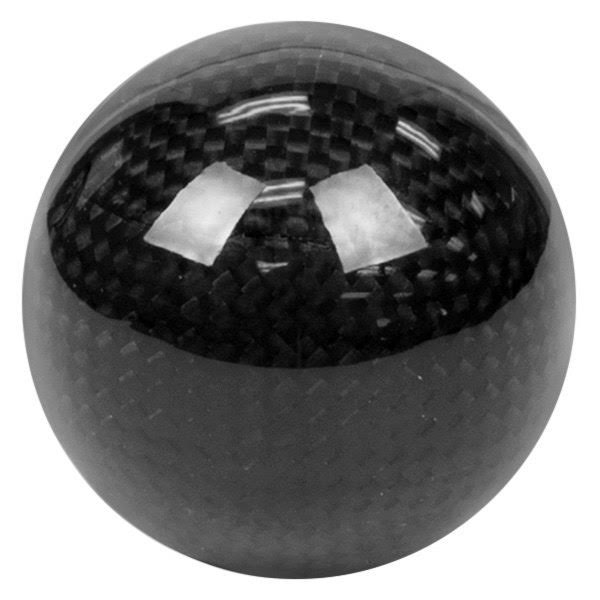 Universal NRG Innovations Ball Style Heavy Weight Black Carbon Fiber Shift Knob - SK-300BC-4-W