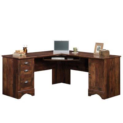 Pinellas L-Shape Desk Beachcrest Home Color: Curado Cherry