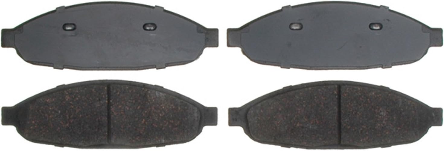 ACDelco Silver 14D998CH Ceramic Rear Disc Brake Pad Set with Hardware