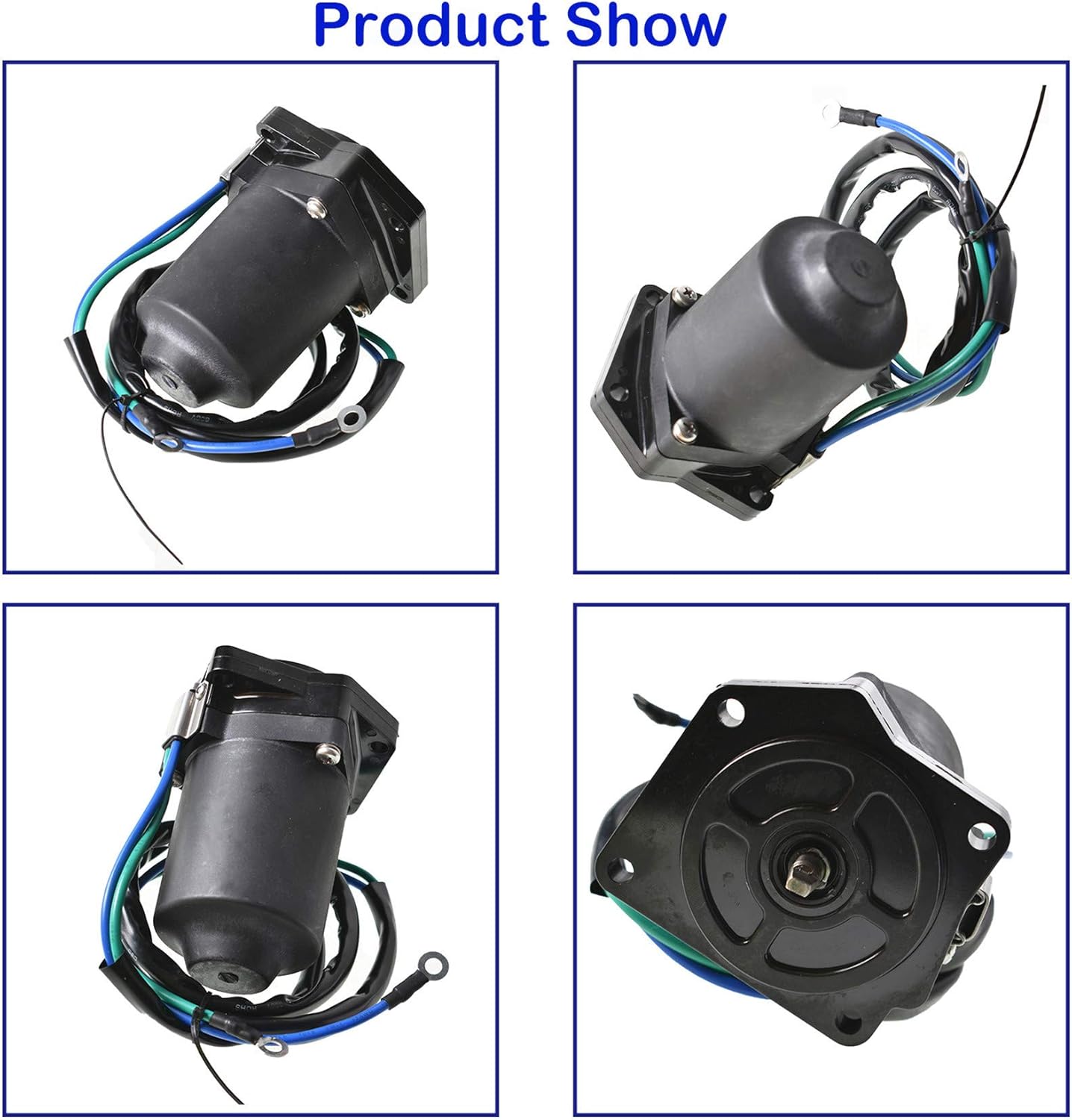 labwork Trim Motor Replacement for 2005 2006 2007 2008 Yamaha Outboard 75 90 F75 F90 Replace 6D8-43880-01-00 6D8-43880-09-00