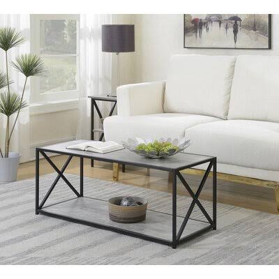 Gracie Oaks Herculaneum Coffee Table, Beige