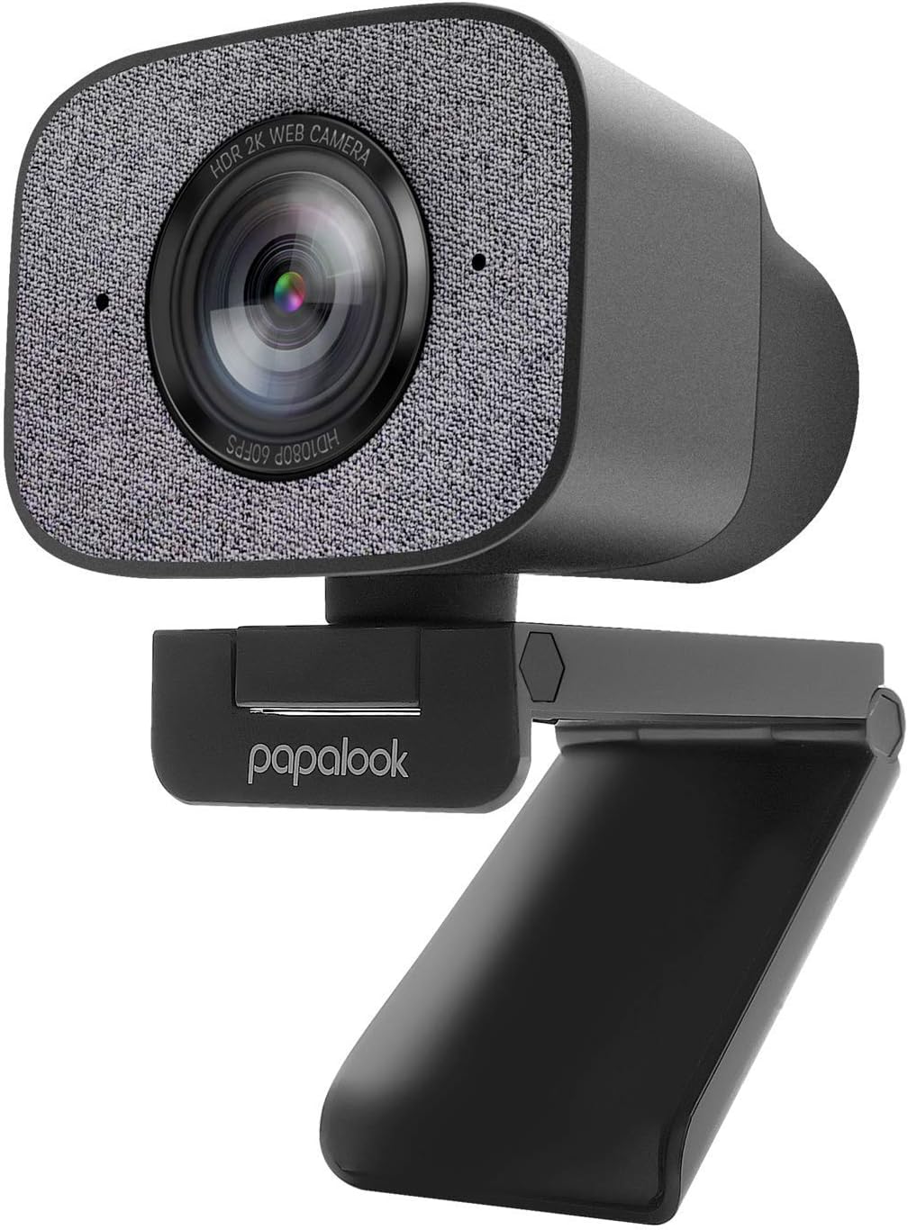 2021 2K Ultra HD Webcam, PAPALOOK PA930 1080P 60FPS Live StreamCam with Dual Microphone, 90&deg; Fixed Focus, Privacy Cover and Tripod, Computer USB Web Camera for Zoom/Skype/Twitch/OBS