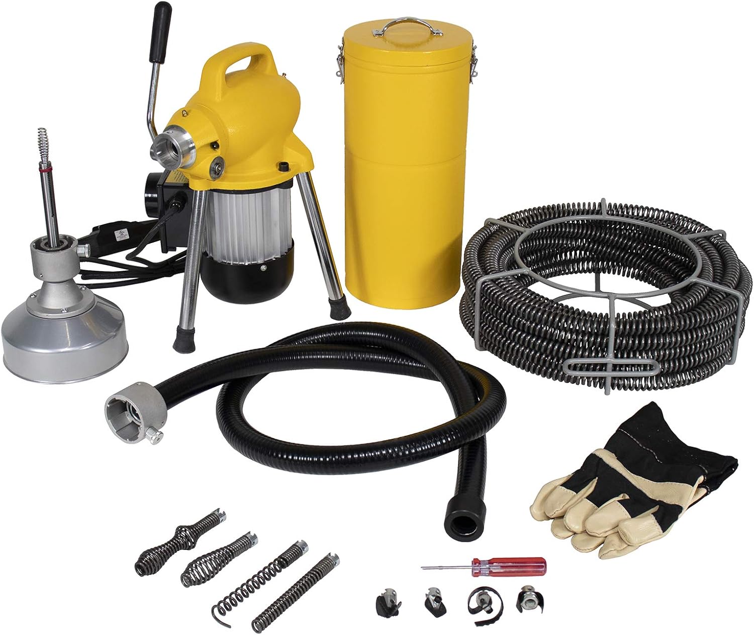 Steel Dragon Tools&reg; K50 Drain Cleaning Machine fits RIDGID&reg; Snake Sewer C8 Cable 58980