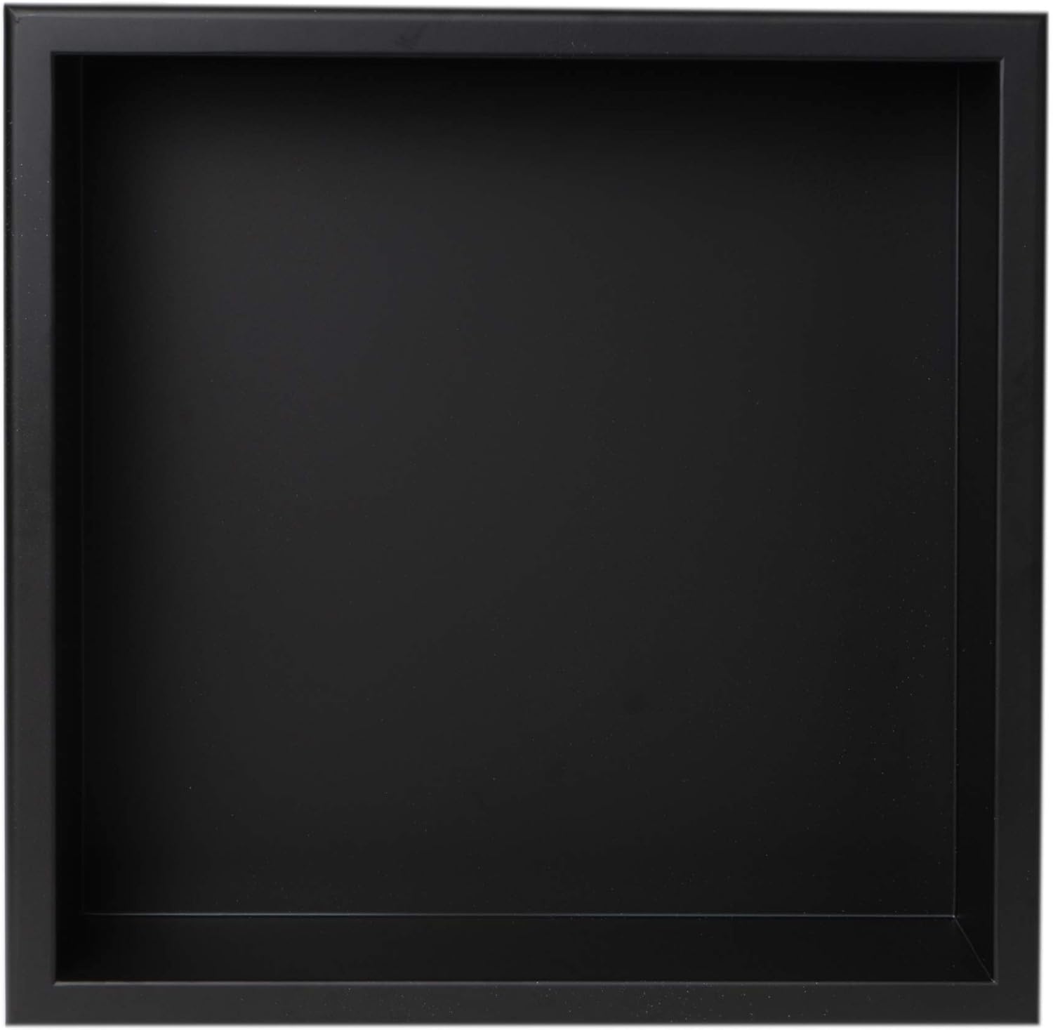 ALFI brand ABNC1616-BLA Shower Niche, Black Matte