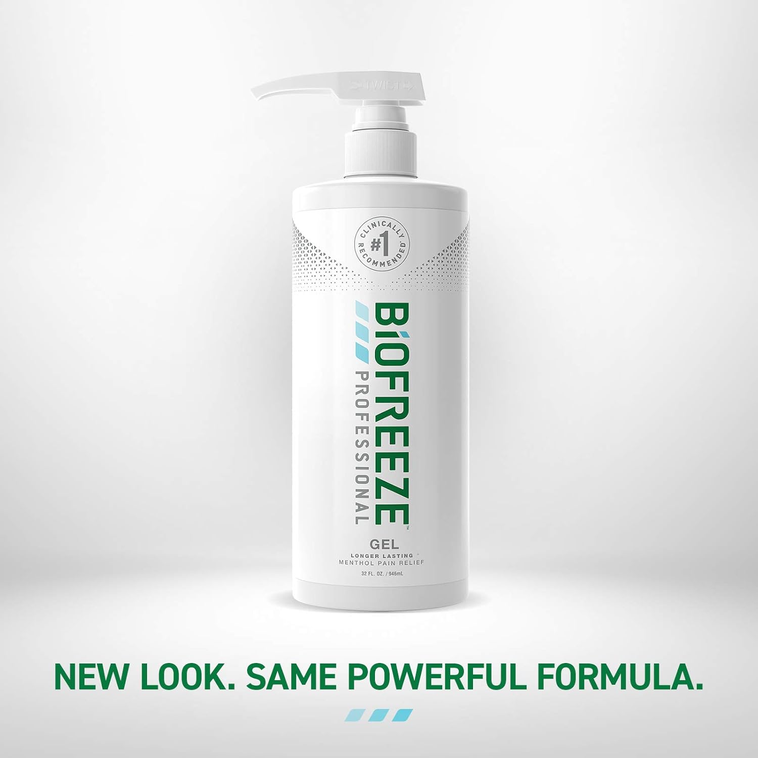 Biofreeze Professional Pain Relief Gel, 32 oz. Pump, Green Pack of 2