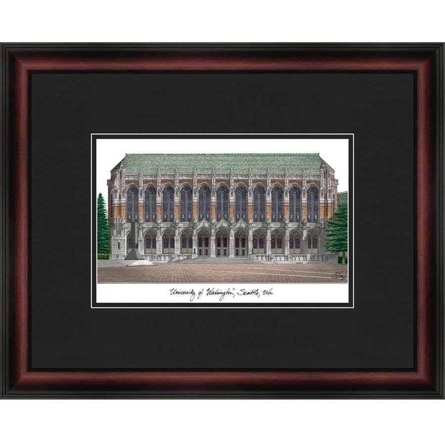 Campus Images University of Washington Academic Framed Lithograph