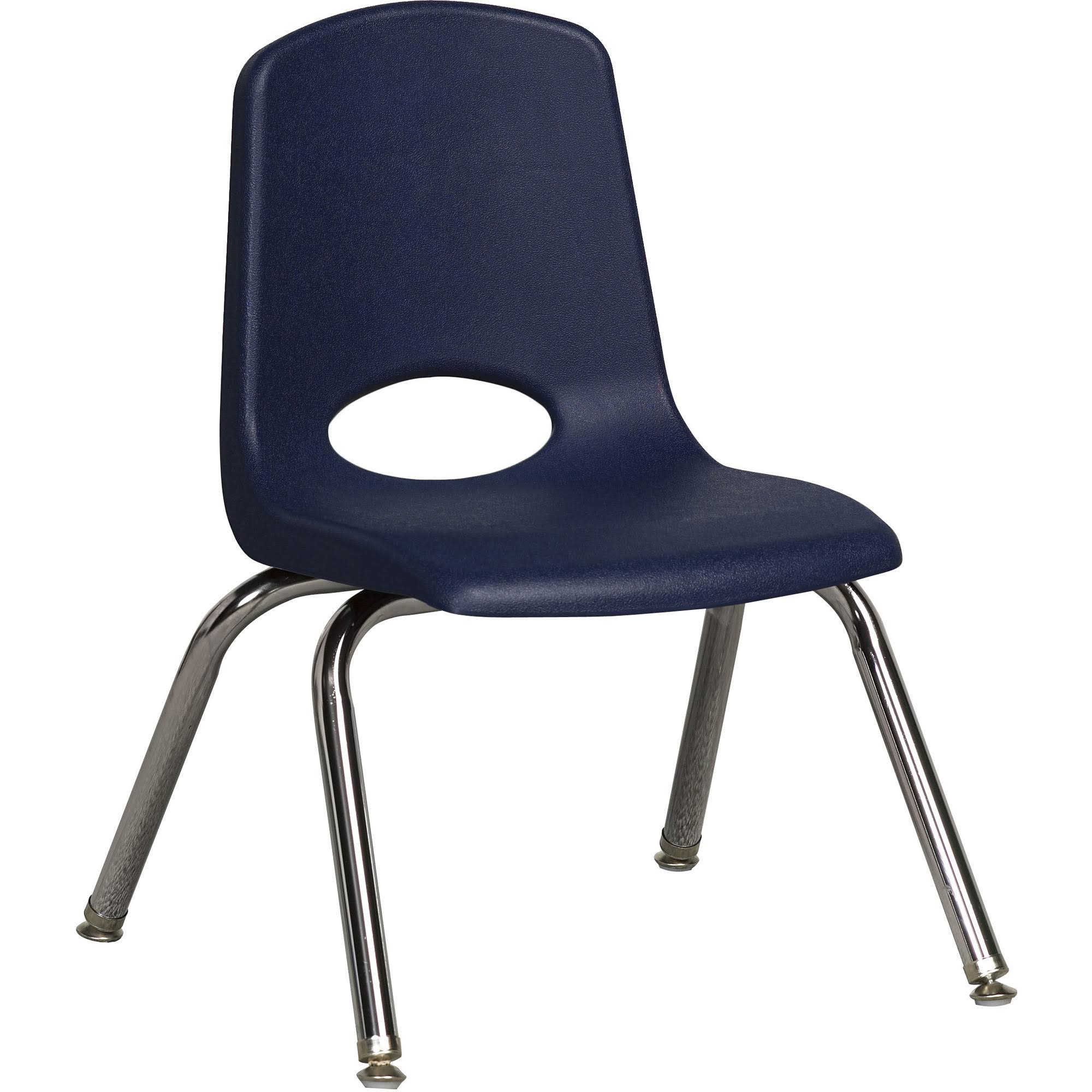 12x22 Stack Chair Chrome Legs