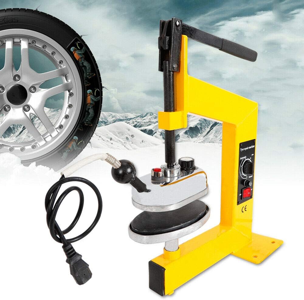 BSTOOL Tire Auto Repair Kit, 110V DIY Tyre Puncture Vulcanizer Tire Repair Tool Vulcanizing Machine for Car Truck
