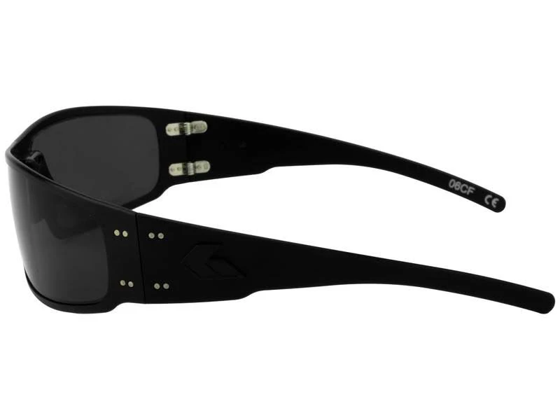 Gatorz Magnum 2.0 Asian Fit Blackout Frame with Smoked Polarized Lens