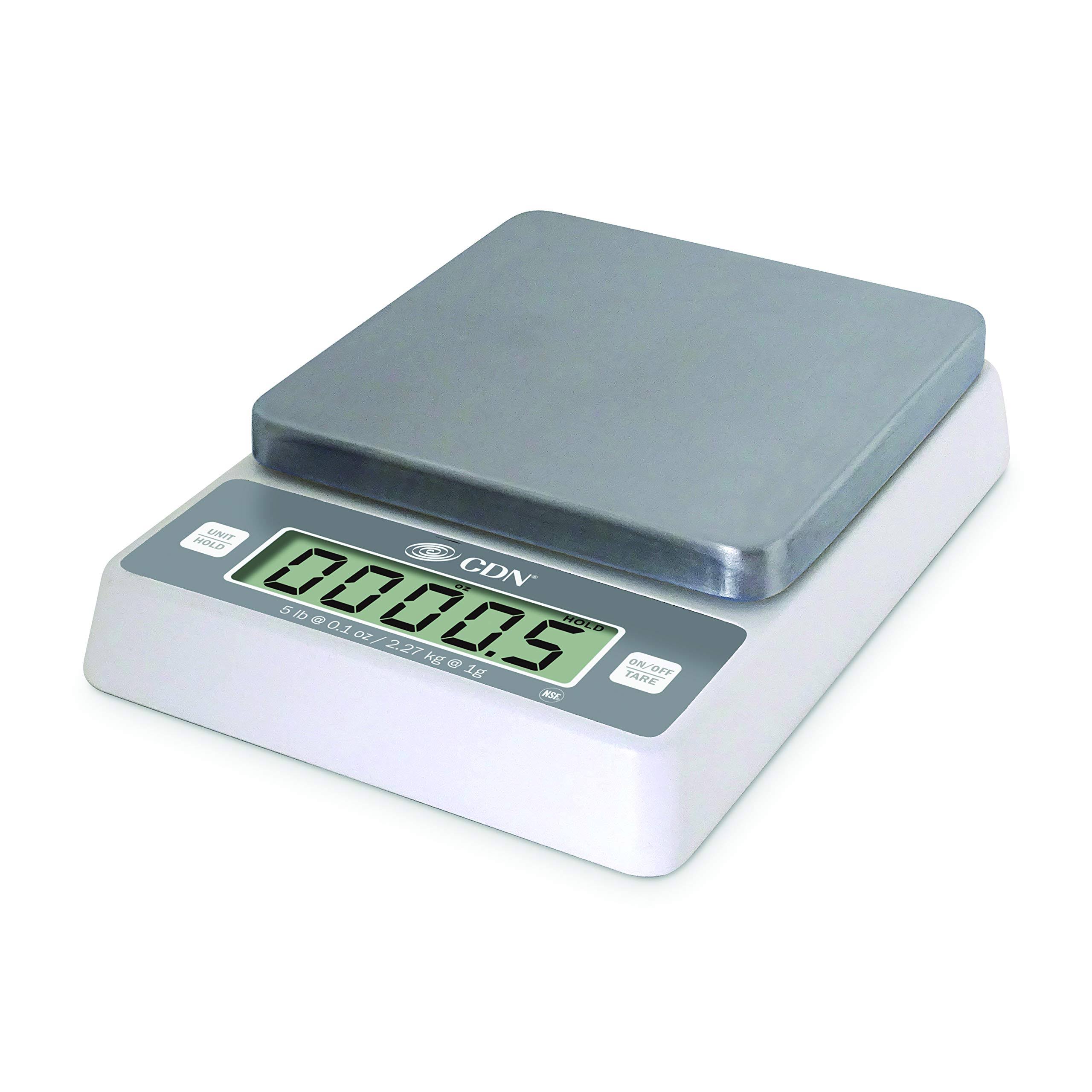 CDN SD0502 ProAccurate Digital Portion Control Scale 5 lbs