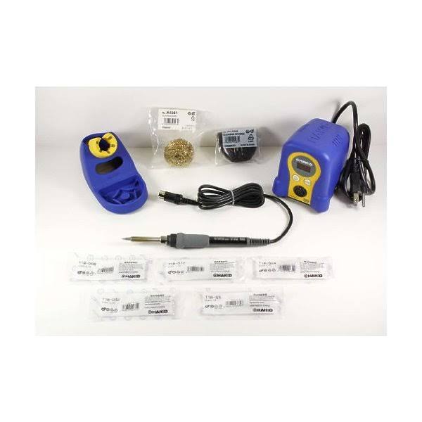Hakko Digital Soldering Station with Chisel Tip Pack T18-D08/D12/D24/D32/S3