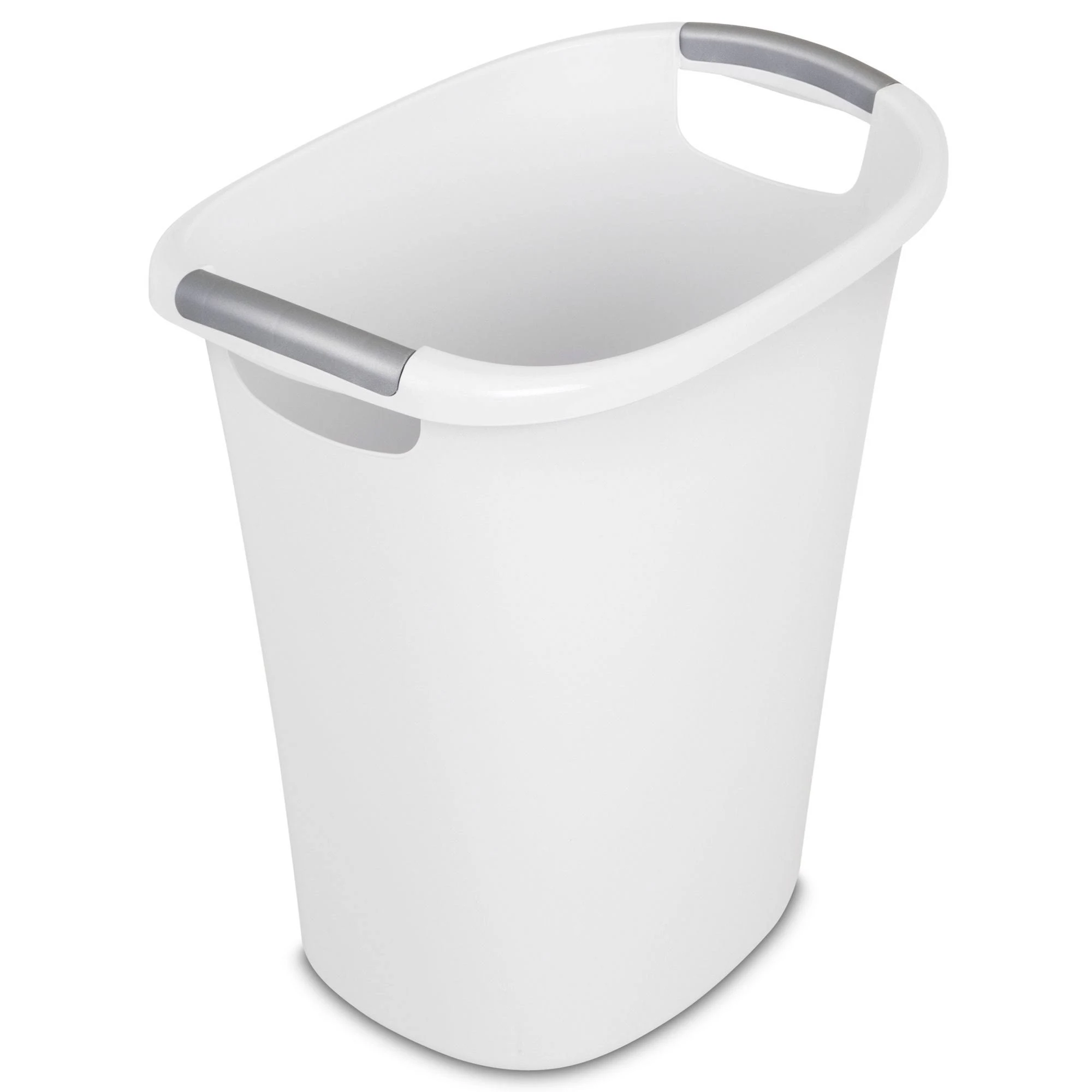 Sterilite 6 gal. White Ultra Plastic Wastebasket Trash Can (6-Pack)