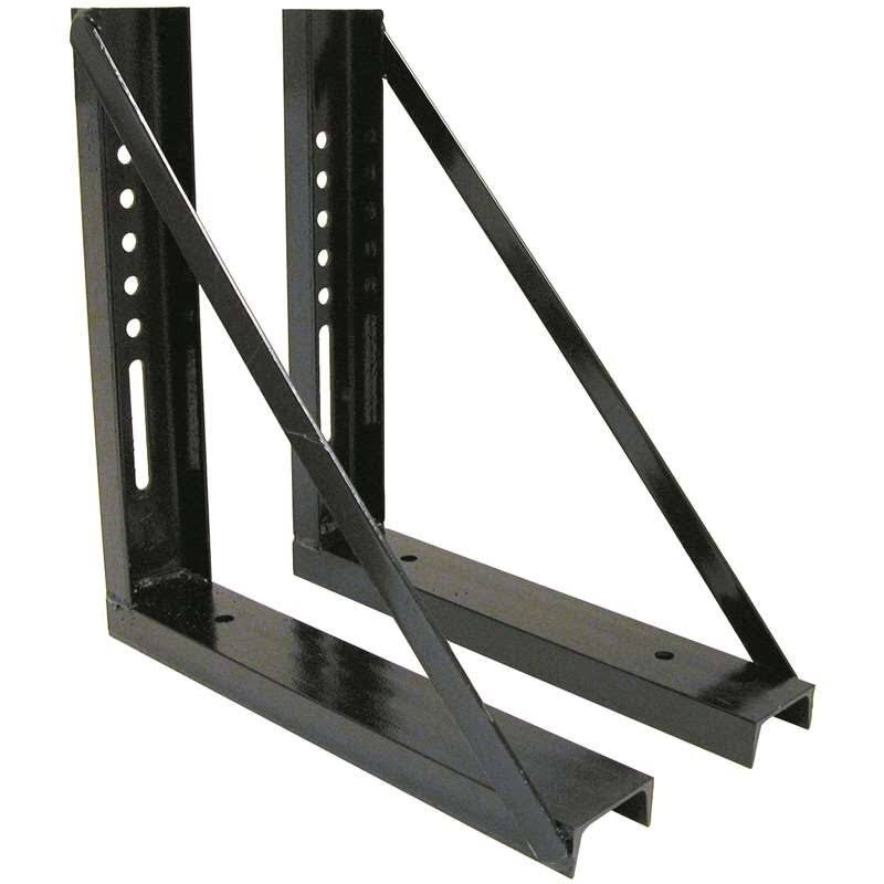 Buyers Products 18x27 inch Underbody Toolbox Mounting Brackets STRUCTURAL Steel Bpc-1701012