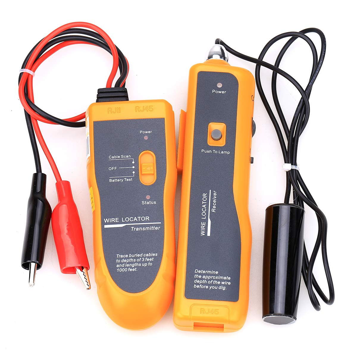 Nf-816 Cable Wire Locator Tracker Metal Pipes Electrical Wires Coax Cable Tester with Earphone