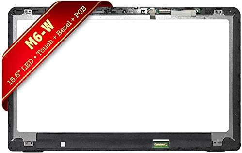 15.6'' LCD Touch Screen Assembly Replacement for HP Envy X360 15T-W100 M6-W103DX M6-W105DX 15T-W200 15-w101TX