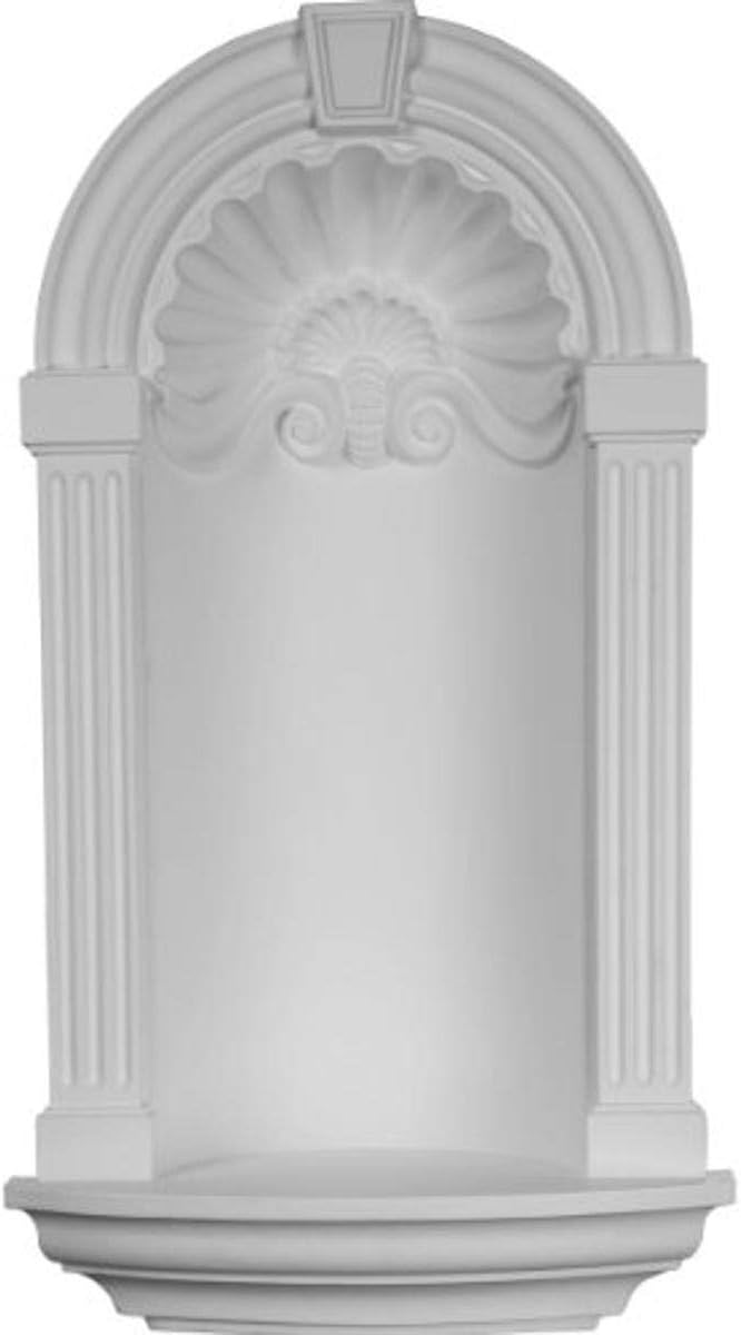 Ekena Millwork NCH17X31AS Wall Niche, Factory Primed White