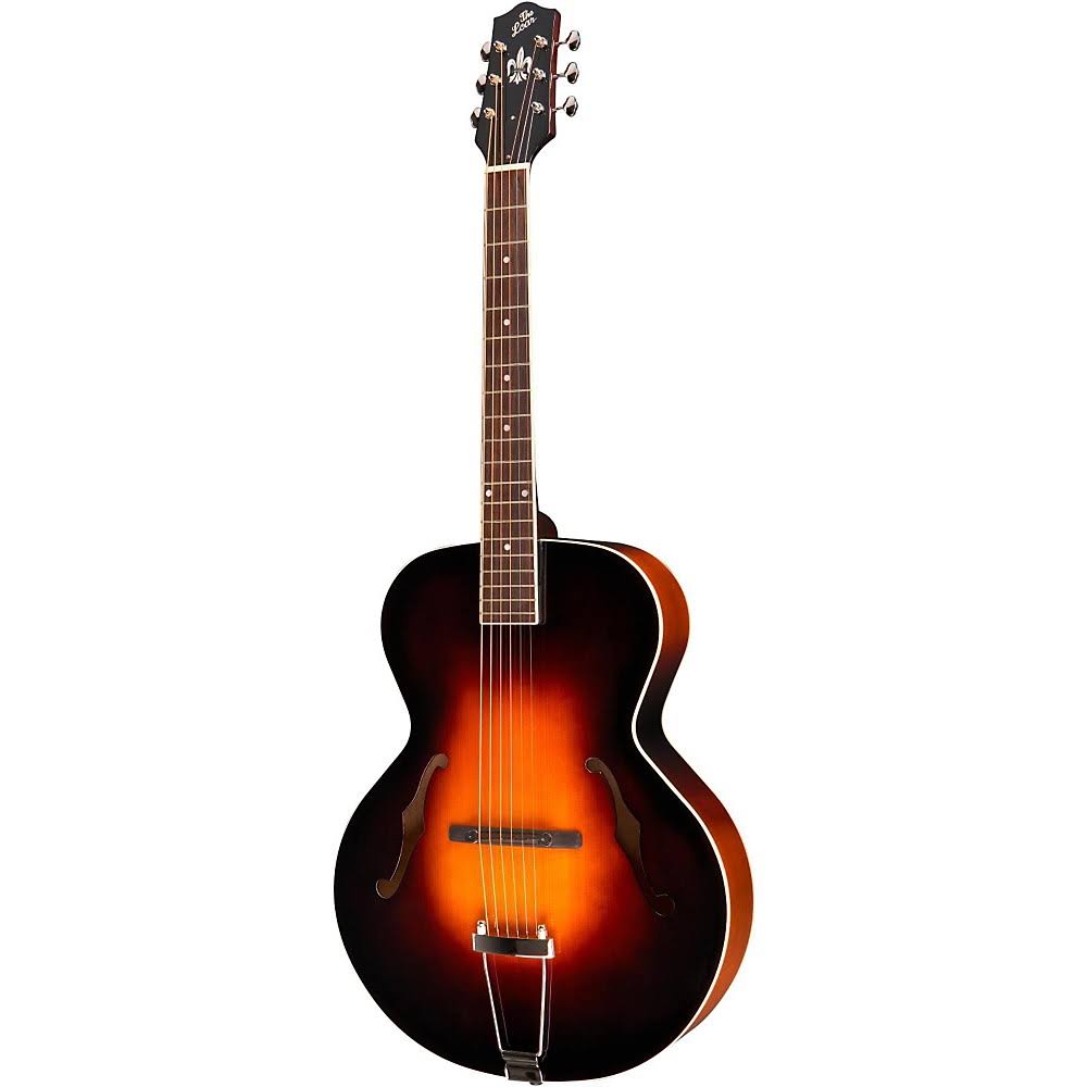 The Loar LH-300 Hand-Carved Archtop Acoustic Guitar, Vintage Sunburst