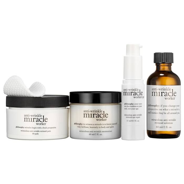 Philosophy 4-Piece Anti-Wrinkle Miracle Worker Kit