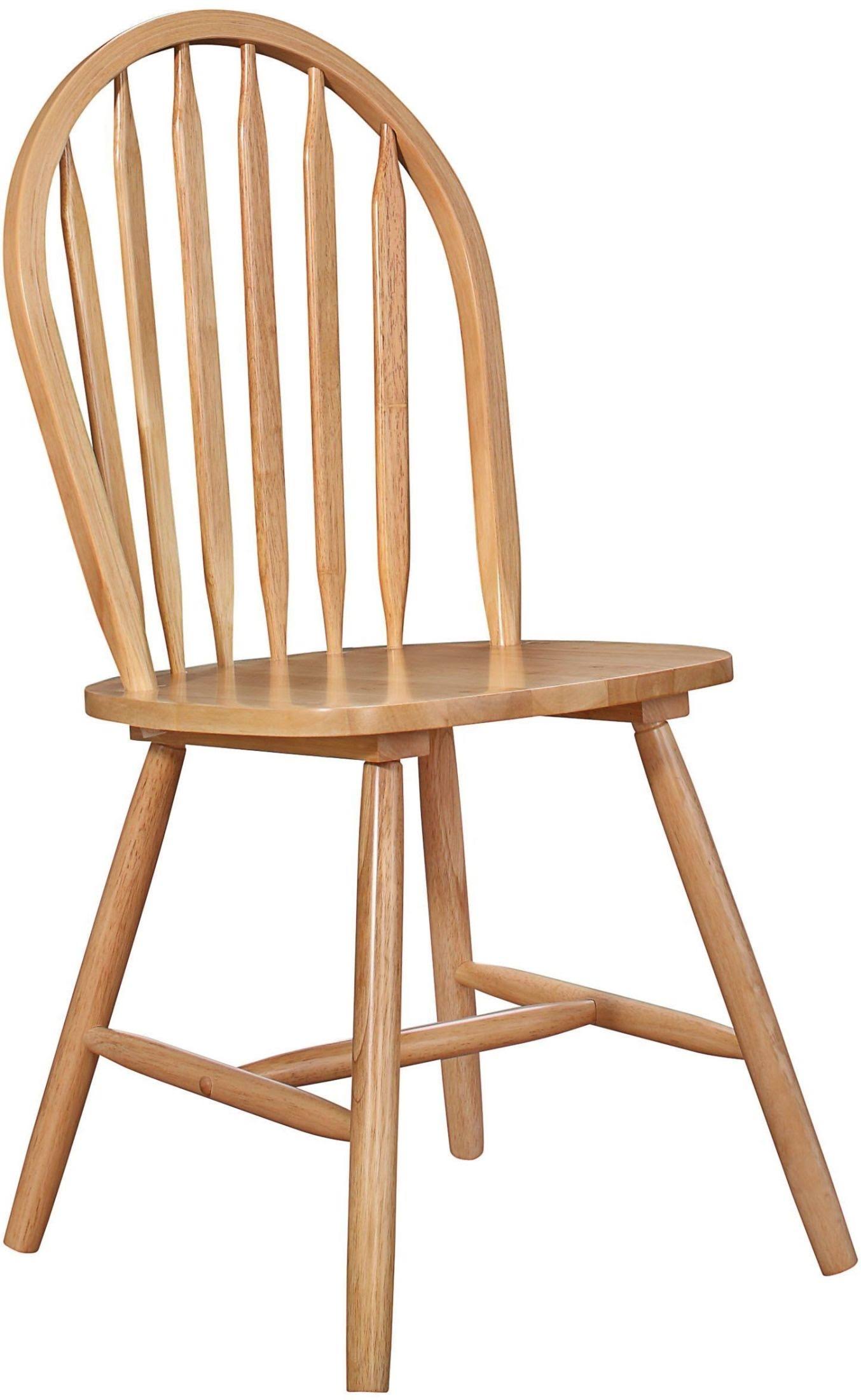 Acme Farmhouse Natural Side Chair Set of 4 02482N