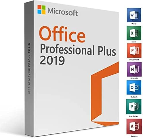 Office 2019 Professional Plus | Lifetime License Validity | Product Keycard | for 1 PC ( not for MacOS ) | Windоws 10 / 11