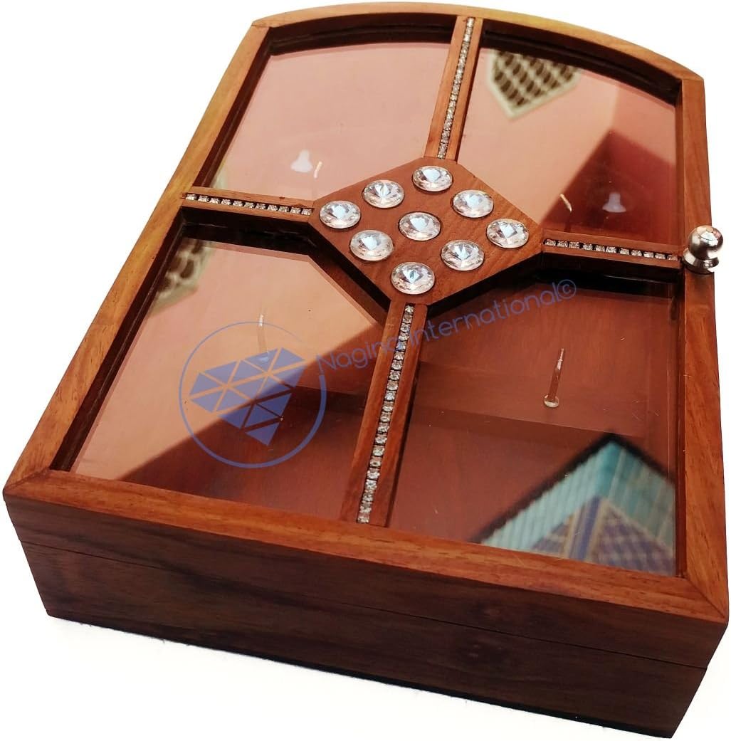 Nagina International Wooden Decorative Handcrafted Key Cabinet! Pack of 2