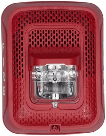 SYSTEM SENSOR SPSRL-BP10 - Speaker/Strobe, Wall,Bulk Pack of 10 Units.