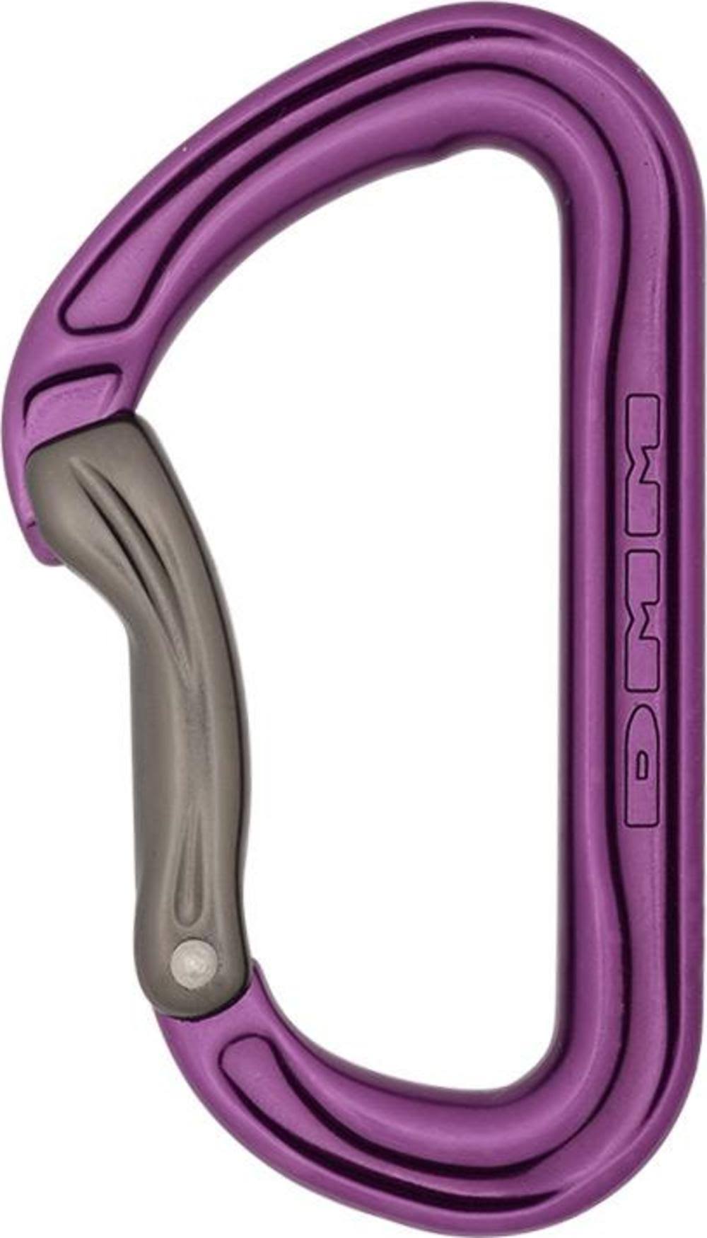 DMM Shadow Bent Gate Carabiner 6 Pack Purple/Titanium