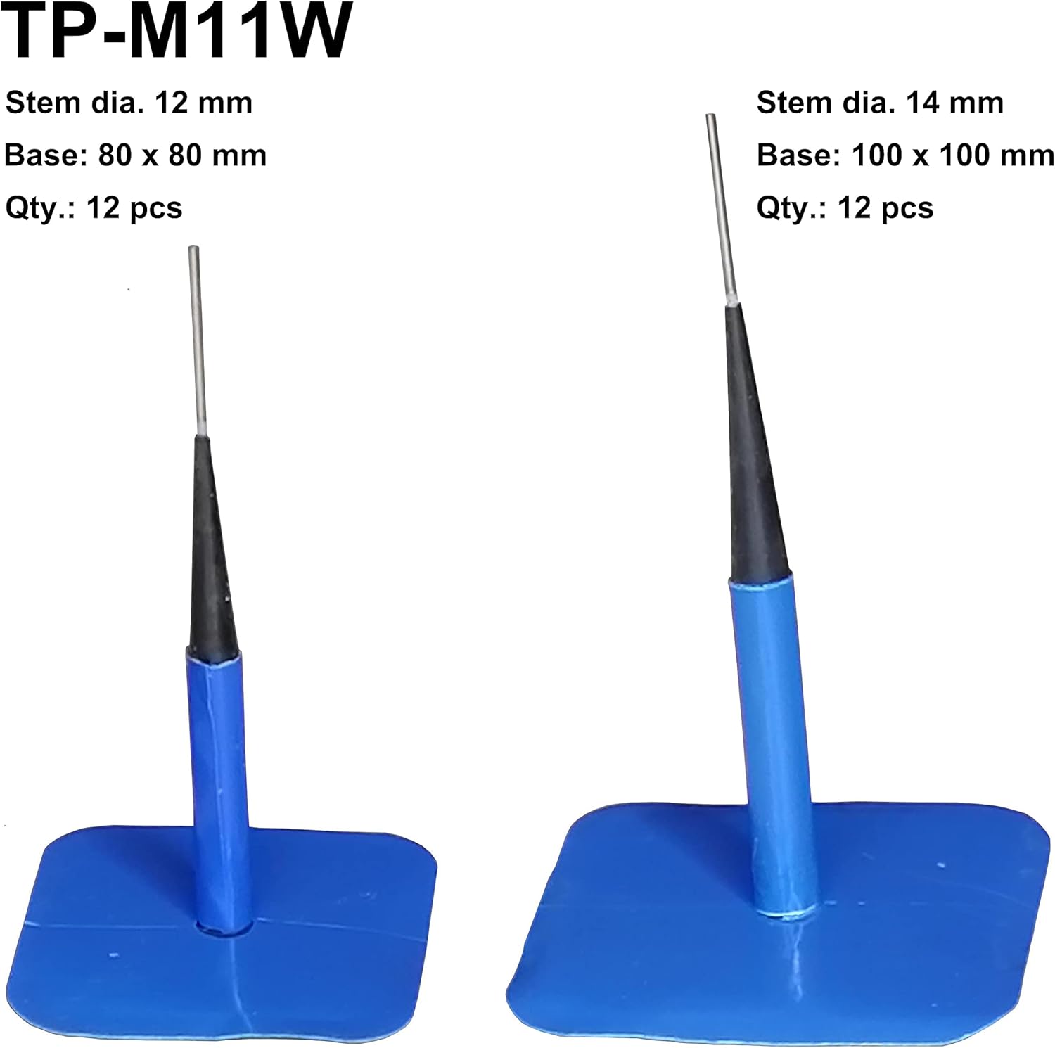 Nobrand Zerint TP-M11W Combination Repair Unit Kit, Tire Repair Patch Plug Kit 1/2